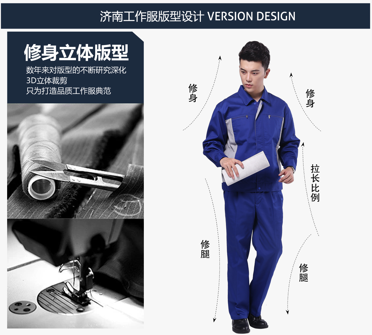 發(fā)電廠工作服的版型設(shè)計(jì)